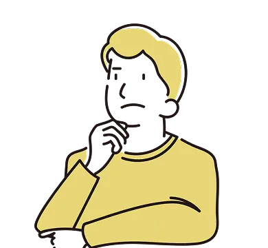 お悩みのイラスト